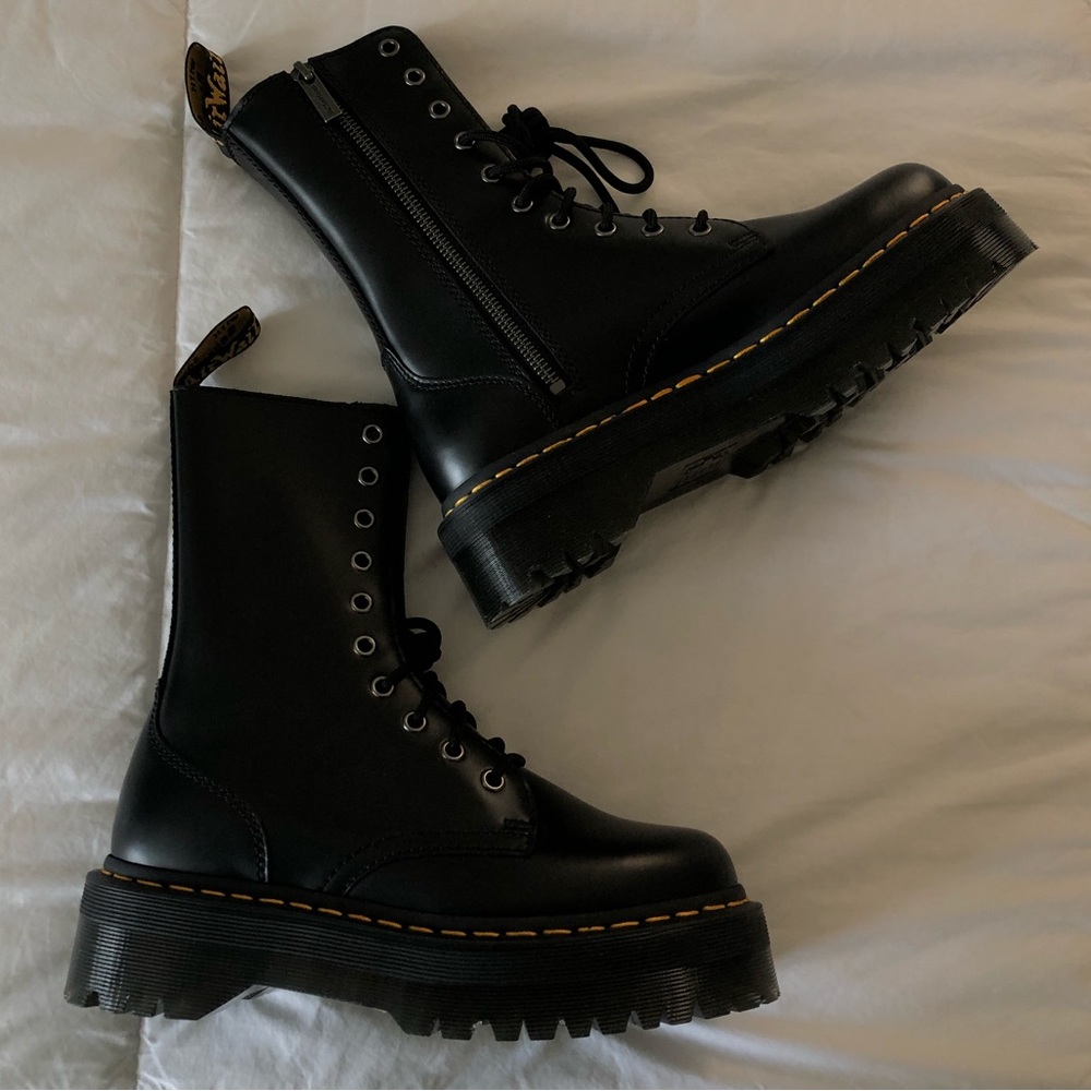 Dr. Marten Platform Boots.